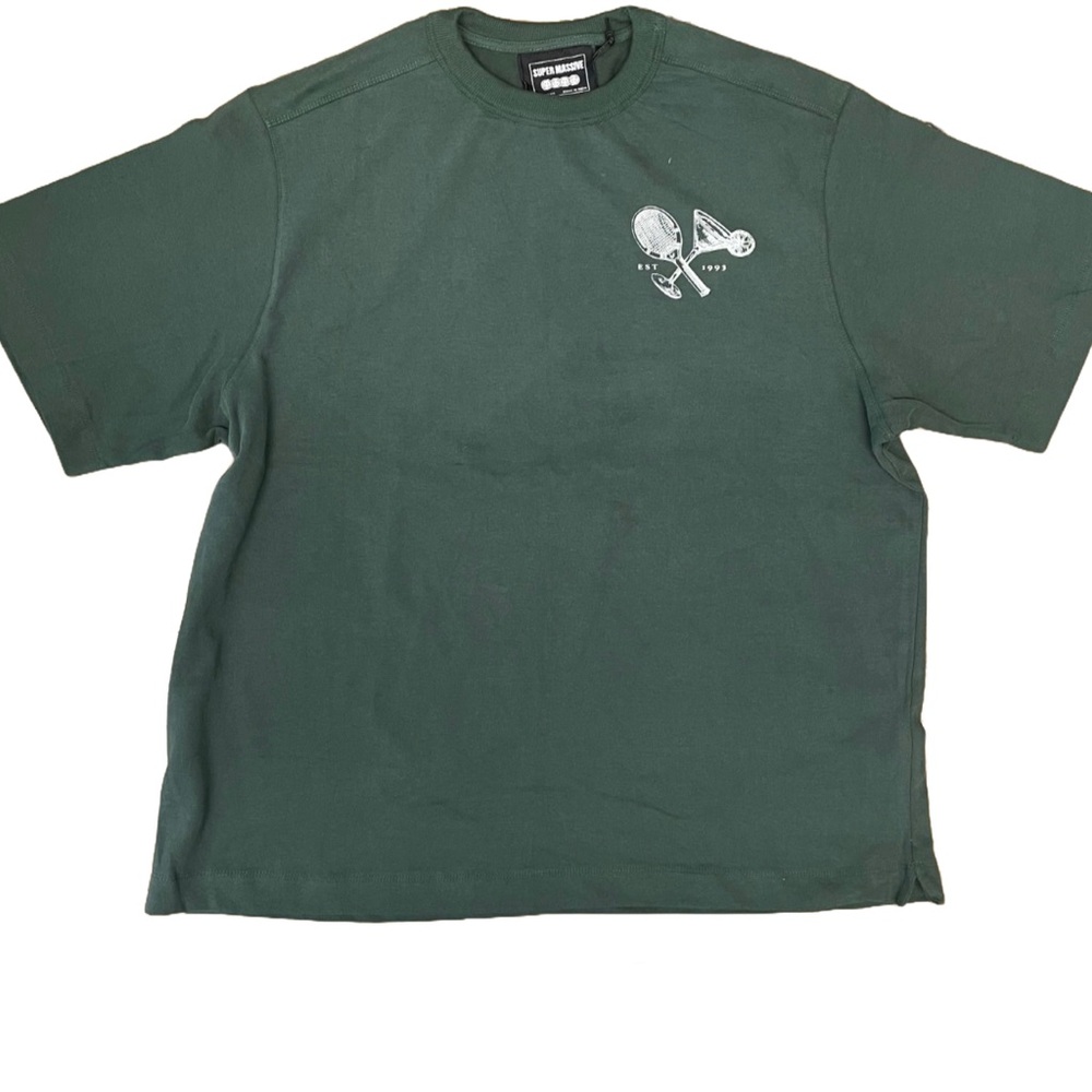 Heavyweight Boxy Graphic Tee for Men